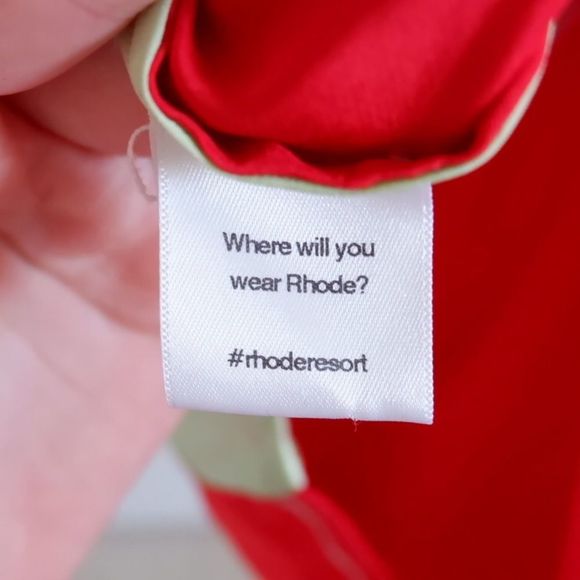 RHODE RESORT JAGGER SILK WRAP DRESS - Picture 14 of 15